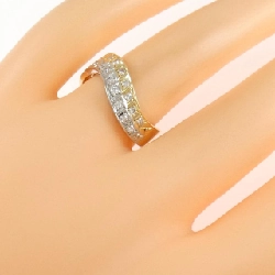 Nhẫn kim cương K18YG/PT 0.19CT 669166