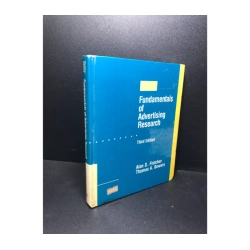 Fundametals of advertising research Fletcher Bowers 982059