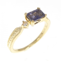 Nhẫn Iolite K18YG 0.53CT