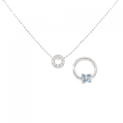 K10WG 2WAY Hoa Aquamarine Dây Chuyền - Hàng hiệu Chính hãng 864603