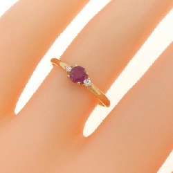 Nhẫn Ruby K18YG - Hàng hiệu Chính hãng 852273