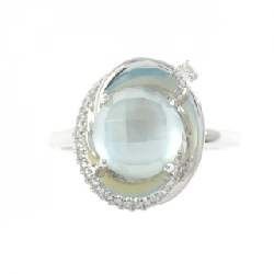 Nhẫn đá màu K18WG - Hàng hiệu Authentic 848947