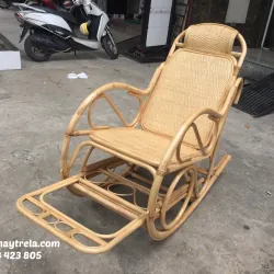 Ghế bập bênh mây tự nhiên thư giãn 789266