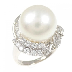 Nhẫn ngọc trai trắng PT900 13.8mm - Hàng hiệu Chính hãng