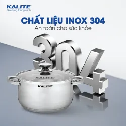 Bộ 3 nồi KALITE KL351 Inox 304 an toàn cho sức khỏe