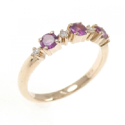 Nhẫn Garnet K18PG - Hàng hiệu Chính hãng