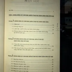 Khung năng lực lãnh đạo, quản lý khu vực hành chính công - Lê Quân 754115