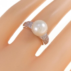 Nhẫn ngọc trai Akoya PT900 8.9mm 668183