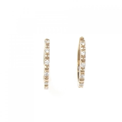 K18PG Bông tai Kim cương 0.20CT - Hàng hiệu Chính hãng 868099