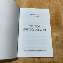 II Sách Kỹ Năng: Thư Ngỏ Gởi Tuổi Đôi Mươi - ANDRÉ MAUROIS - Nguyễn Hiến Lê (Dịch) - 2007 473455