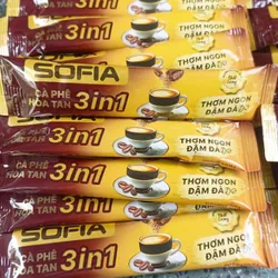 (50 gói) Cà Phê Hòa Tan 3in1 SOFIA 800g (50 gói x 16g ) 305913