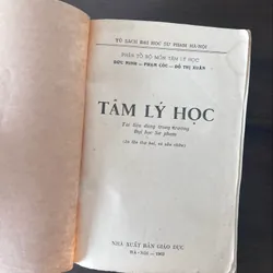 📖 Tâm lý học (xb 1962)