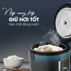 Nồi cơm điện KALITE KRC6018 700W chống dính dung tích 1,8L 598250