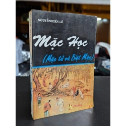 Mặc học - Nguyễn hiến Lê