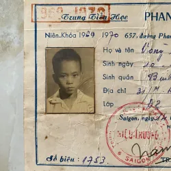 Bộ giấy tờ nghề Vô tuyến điện Sài Gòn (1964-1982) 1013283