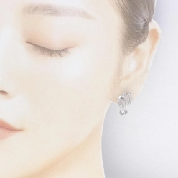 K18WG Bông tai/Khuyên tai kim cương 0.40CT - Hàng hiệu Chính hãng 874833