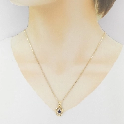 K18YG Sapphire Necklace 0.52CT - Hàng hiệu Authentic 859131