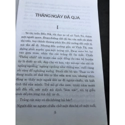 Tháng ngày đã qua 2005 mới 70% ố bẩn nhẹ Xuân Thiều HPB0906 SÁCH VĂN HỌC 164695