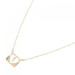 K18YG Solitaire Heart Diamond Necklace - Hàng hiệu Authentic 862786