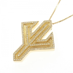 K18YG Dây chuyền kim cương 0.59CT - Hàng hiệu Chính hãng 865447