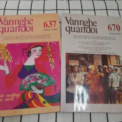 2 quyển VĂN NGHỆ QUÂN ĐỘI đặc sắc Xuân Bính Tuất 2006 và 117 năm ngày sinh Bác (s760)