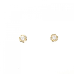 K18YG Bông tai Cubic - Hàng hiệu Chính hãng