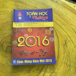 COMBO BÁO TOÁN HỌC & TUỔI TRẺ NĂM 2016 full 12 số 