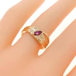 Nhẫn Ruby K18YG 0.23CT - Hàng hiệu Chính hãng 851198