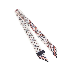 【Sản phẩm chưa sử dụng】Khăn quàng Louis Vuitton Bandou BB Vườn mùa hè M96331