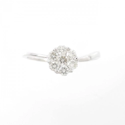 Nhẫn kim cương K18WG hoa 671255