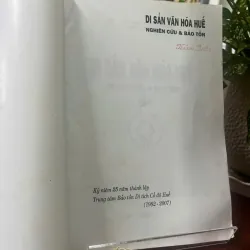 DI SẢN VĂN HÓA HUẾ NGHIÊN CỨU & BẢO TỒN 553266