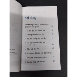 Bước đến thành công - Thành công khi mới lên làm sếp mới 90% bẩn ố nhẹ 2007 HCM2207 KỸ NĂNG 341019