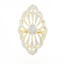 Nhẫn kim cương 750YG/750WG 0.26CT - Hàng hiệu Authentic 847441