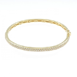 K18YG Vòng tay kim cương 1.62CT - Hàng hiệu Authentic