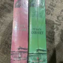 Từ điển Anh Việt ; Việt Anh ; 2 cuốn sách dày  1030063