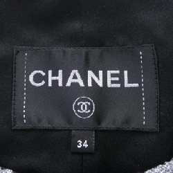 【Mã giảm giá】Áo khoác không cổ CHANEL 643803