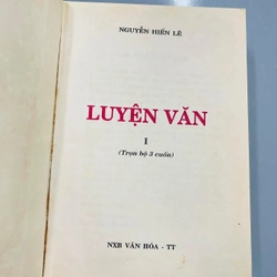 Luyện Văn trọn bộ 3 cuốn của Nguyễn Hiến Lê 327954