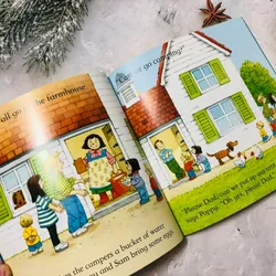 Set 6 𝐔𝐬𝐛𝐨𝐫𝐧𝐞 𝐅𝐚𝐫𝐦𝐲𝐚𝐫𝐝 𝐓𝐚𝐥𝐞𝐬 Cuộc sống vui nhộn ở nông trại Apple Tree 706194