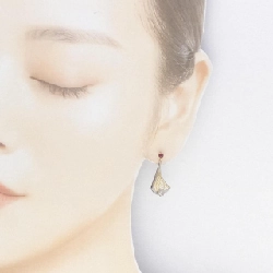 K18YG/K18WG Bông tai Ruby 0.30CT - Hàng hiệu Chính hãng 876683