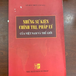 Những sự kiện chính trị, pháp lý của Việt Nam và thế giới 