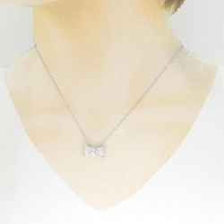 K18WG Ruy băng Dây chuyền kim cương 0.60CT - Hàng hiệu Chính hãng 859398