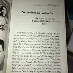 Hành trình đến với Hàn Mạc Tử - Dzũ Kha 1019127