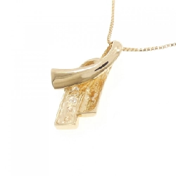 K18YG Dây chuyền kim cương - Hàng hiệu Authentic 858102