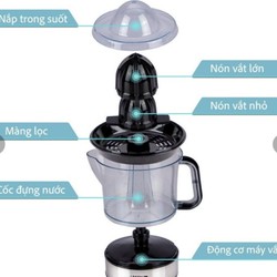 MÁY VẮT CAM TỰ ĐỘNG LEBENLANG 89610