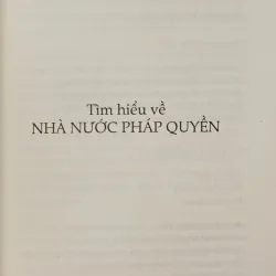 Tìm hiểu về nhà nước pháp quyền 791027