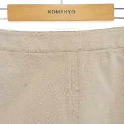 【Vintage】Elie HERMES H Button Skirt 648720