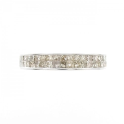 Nhẫn kim cương K18WG 669124