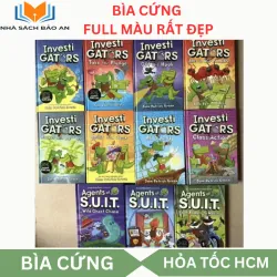 Truyện trinh thám - InvestiGators 11 cuốn bìa cứng đẹp, truyện tranh full màu