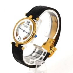 Cartier MustVLC LM GP W1006454 GP Quartz - Hàng hiệu Authentic 881804