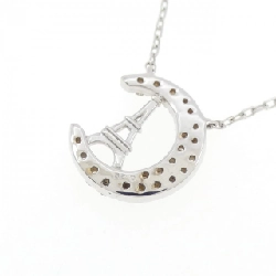 K18WG Dây chuyền kim cương 0.20CT - Hàng hiệu Chính hãng 858234